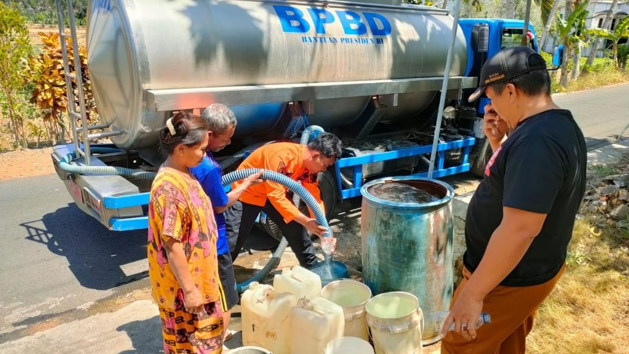 Kekeringan Ekstrem Masih Menghantui Trenggalek, Terparah di Panggul dan Tugu